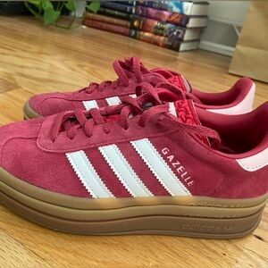 Adidas platform Swede gazelles